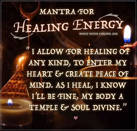 Goddess inspired healing spell